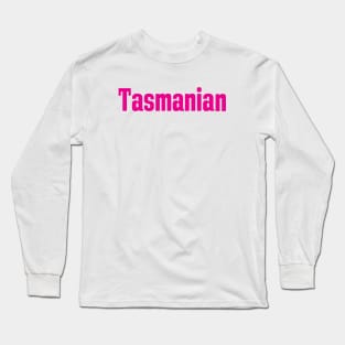 Tasmanian Long Sleeve T-Shirt